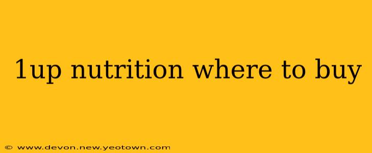 1up nutrition where to buy