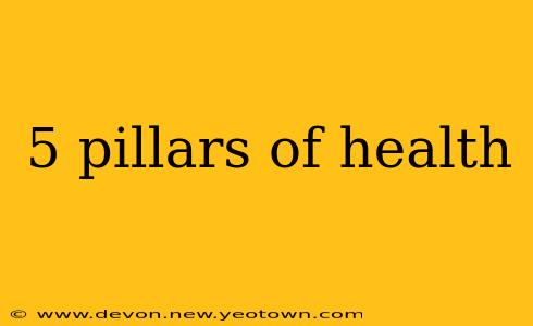 5 pillars of health