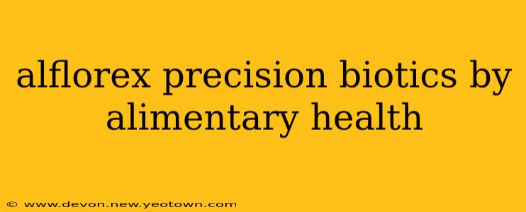 alflorex precision biotics by alimentary health
