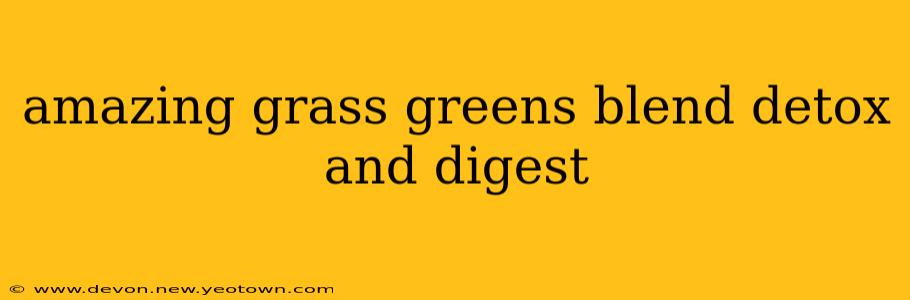 amazing grass greens blend detox and digest
