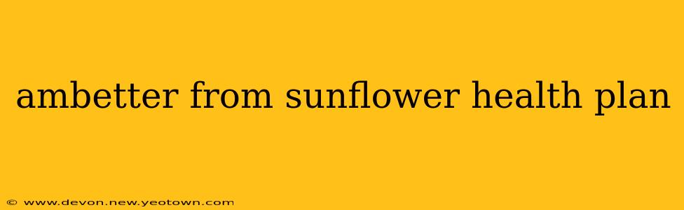 ambetter from sunflower health plan