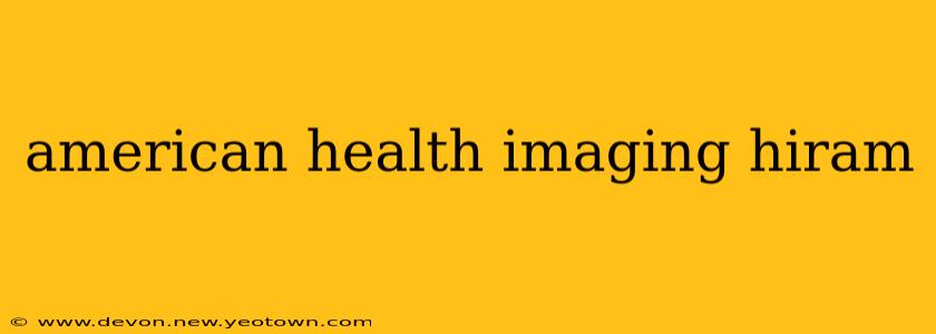 american health imaging hiram