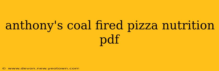 anthony's coal fired pizza nutrition pdf
