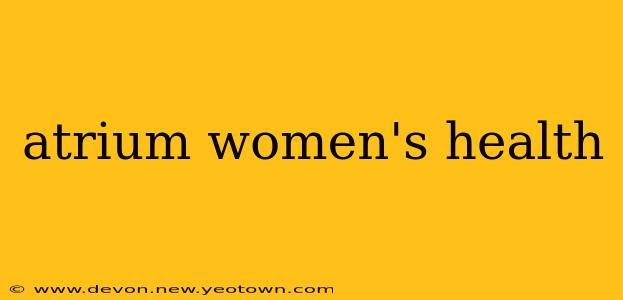 atrium women's health