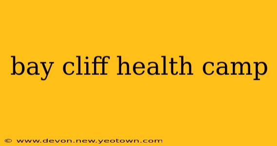 bay cliff health camp