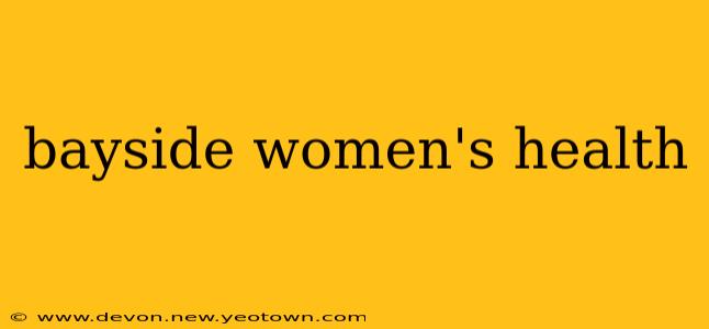 bayside women's health