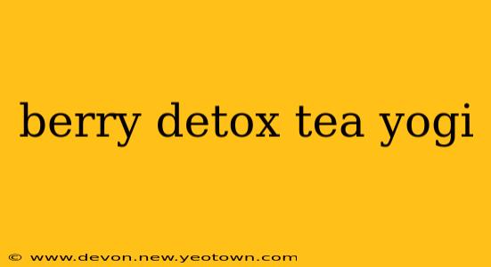 berry detox tea yogi