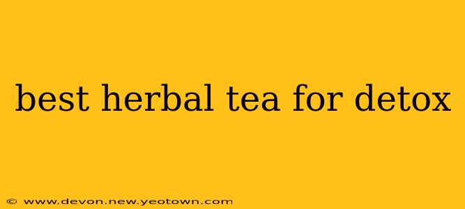 best herbal tea for detox