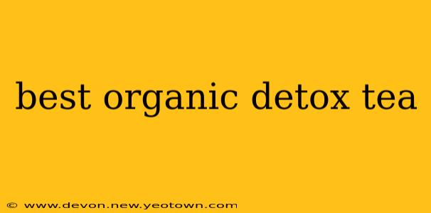 best organic detox tea