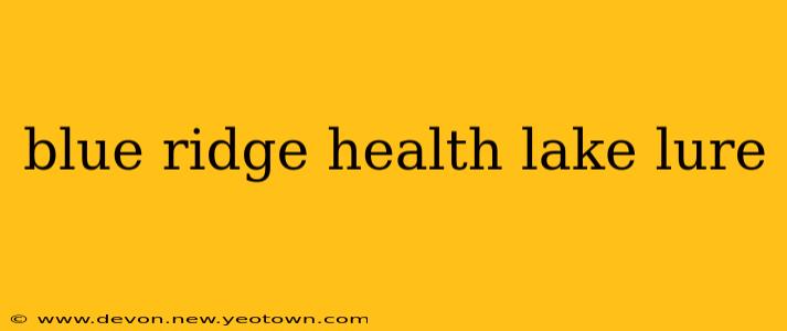 blue ridge health lake lure