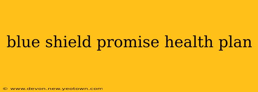 blue shield promise health plan