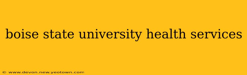 boise state university health services