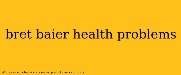 bret baier health problems
