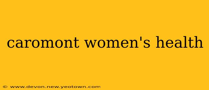 caromont women's health