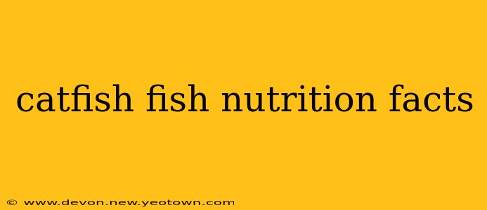 catfish fish nutrition facts