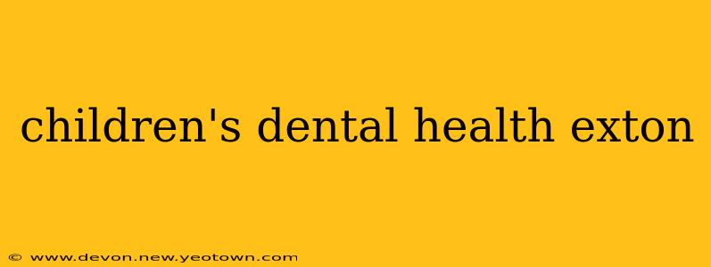children's dental health exton