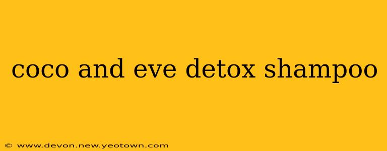 coco and eve detox shampoo