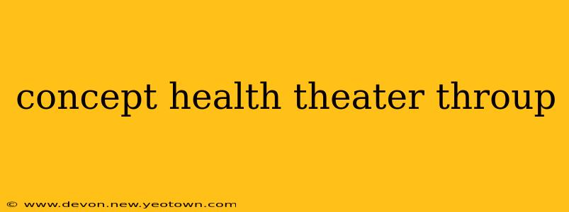 concept health theater throup