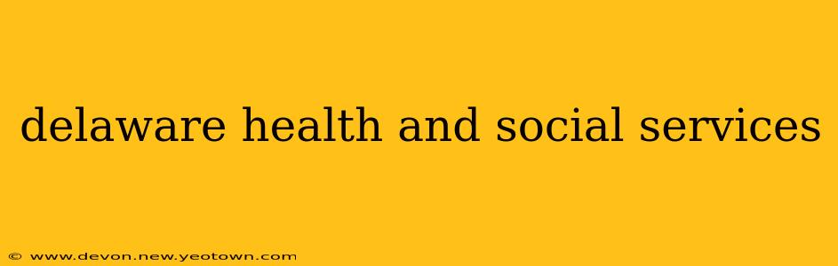 delaware health and social services