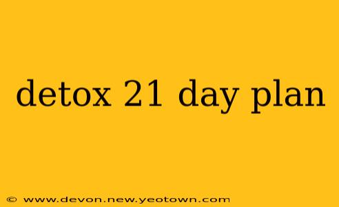 detox 21 day plan