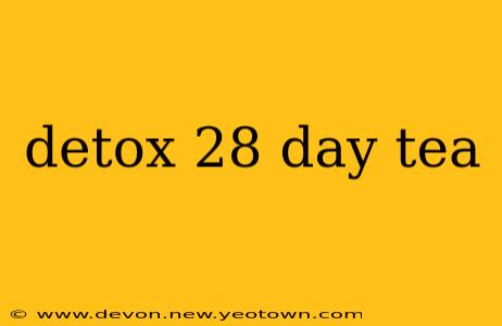 detox 28 day tea