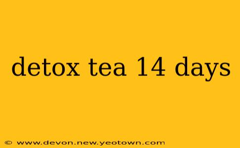 detox tea 14 days