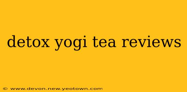 detox yogi tea reviews