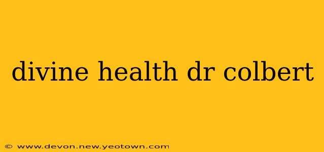 divine health dr colbert