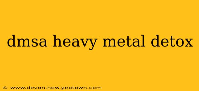 dmsa heavy metal detox