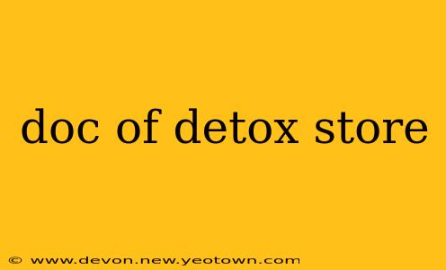 doc of detox store
