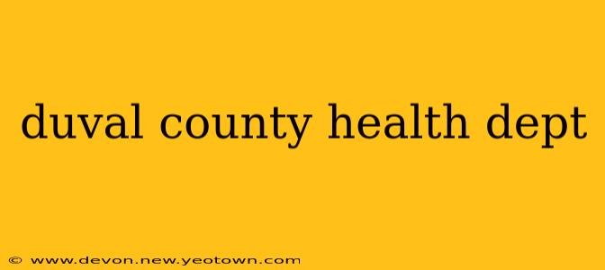 duval county health dept