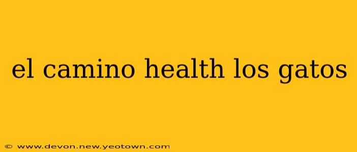 el camino health los gatos