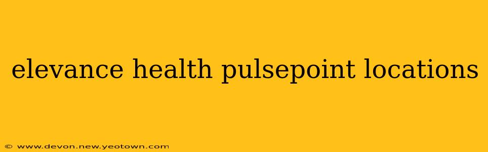 elevance health pulsepoint locations