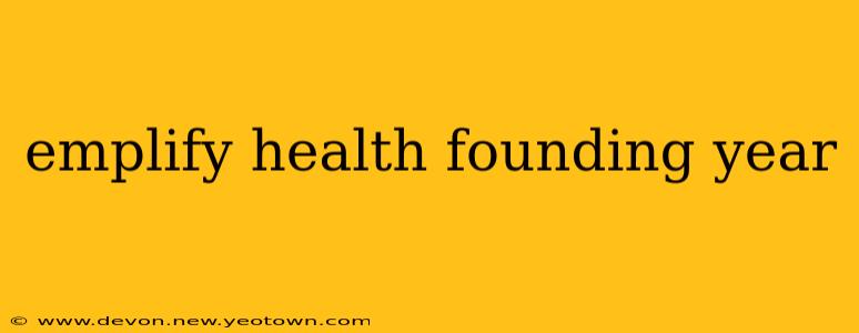 emplify health founding year