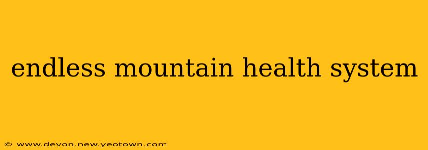 endless mountain health system