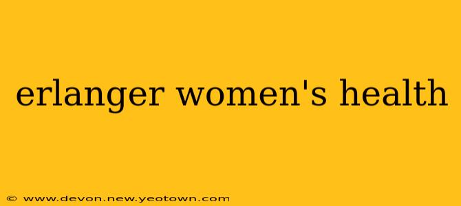 erlanger women's health