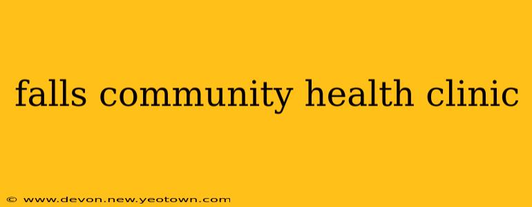 falls community health clinic