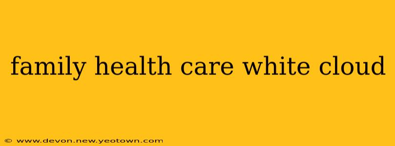 family health care white cloud