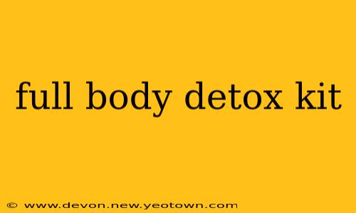 full body detox kit