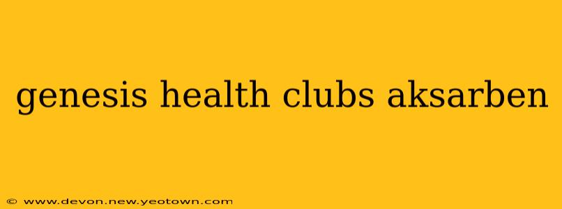 genesis health clubs aksarben