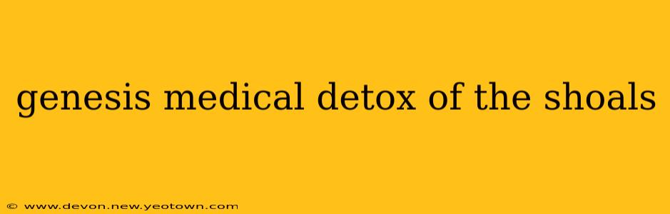 genesis medical detox of the shoals
