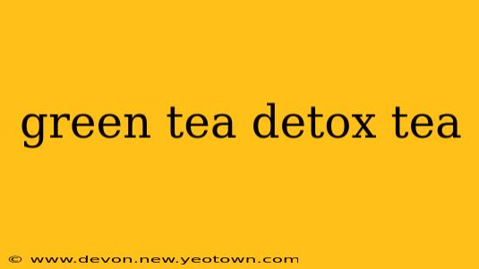green tea detox tea