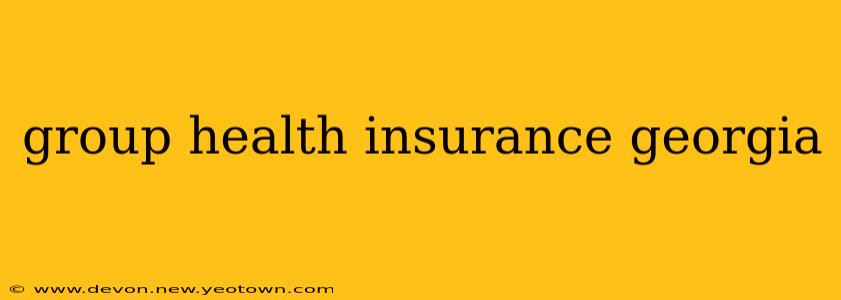 group health insurance georgia