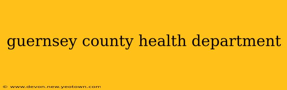 guernsey county health department