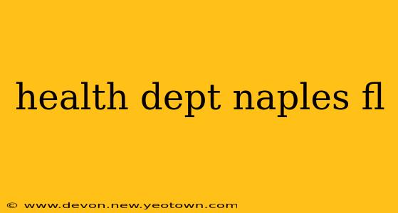 health dept naples fl