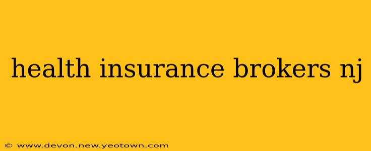 health insurance brokers nj