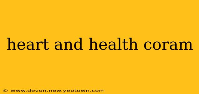 heart and health coram