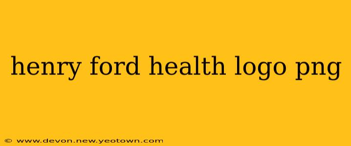 henry ford health logo png