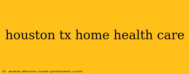 houston tx home health care