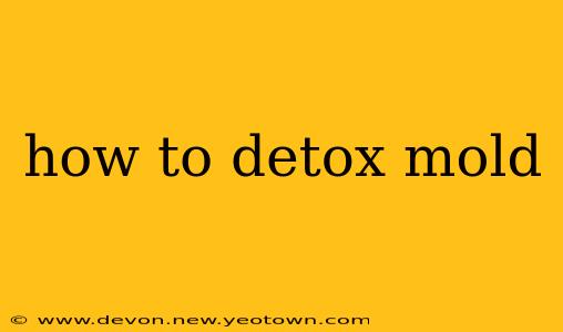 how to detox mold